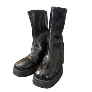 Call it Spring Steffanie Mid-calf platform heeled boots